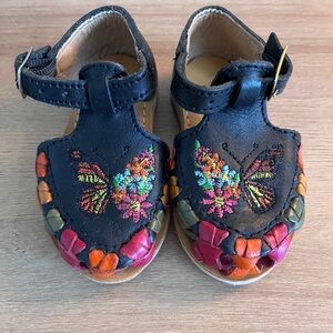 Handmade Mexican Huaraches Leather Girls Sandals